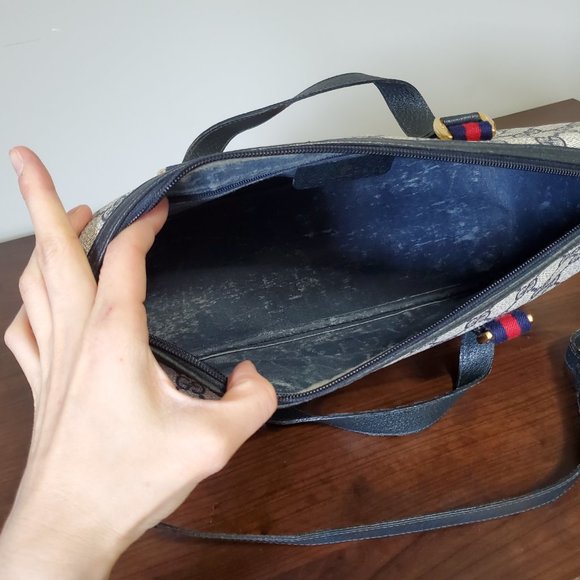 Gucci Crossbody Bag in Black and Cream - Picture 14 of 14